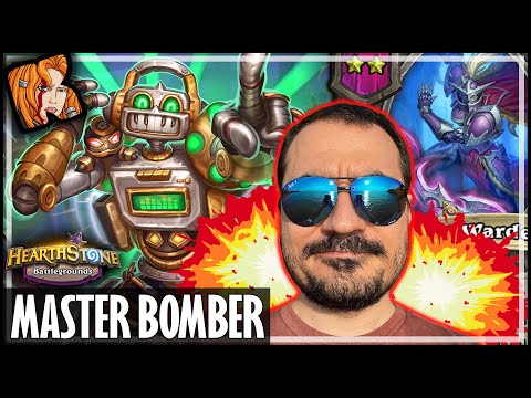 MAIEV IS THE MASTER BOMBER! - Hearthstone Battlegrounds