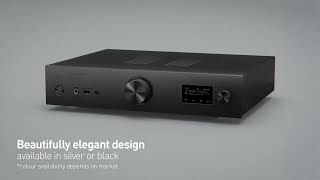 Video thumbnail for Technics Grand Class Network Audio Amplifier SU-GX70 by Technics
