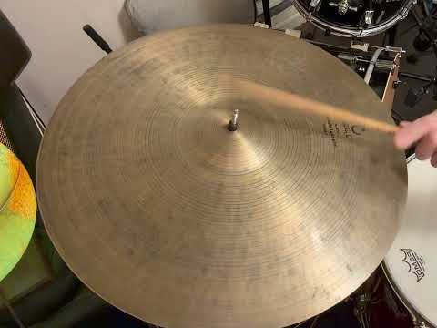 Istanbul Mehmet 22" Tony Williams Tribute Series Ride Cymbal DEMO VIDEO! 2010s - Traditional image 11