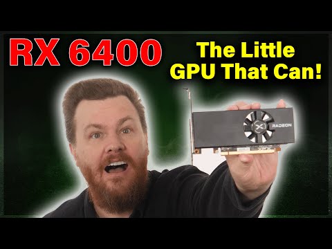 RX 6400 GPU Review — 24 Games Tested — Is It REALLY That Bad?
