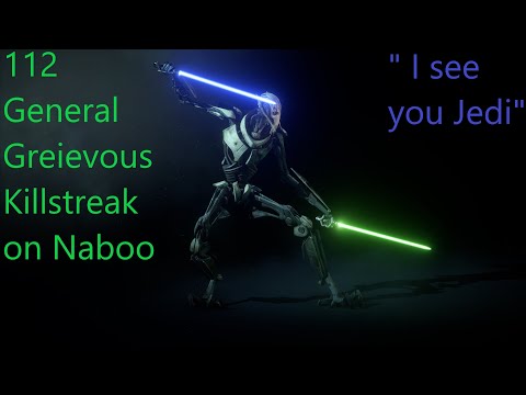 STAR WARS™ Battlefront™ II 112 General Grievous Killstreak on Naboo