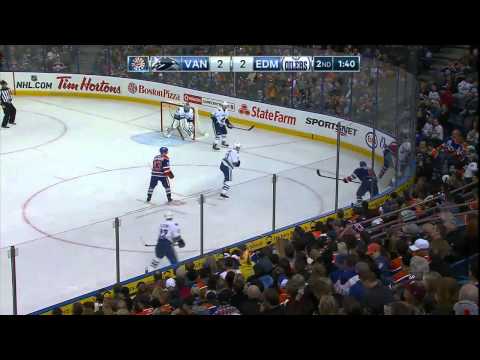 NHL 2014 11 01 Vancouver Canucks vs Edmonton Oilers