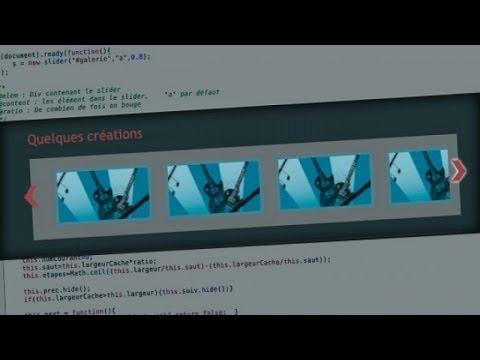 Tutoriel jQuery Slider Javascript avec jQuery