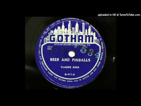 Thumbnail for Claude King - Beer And Pinballs (Gotham 411) [1951 hillbilly bopper] by Claude King
