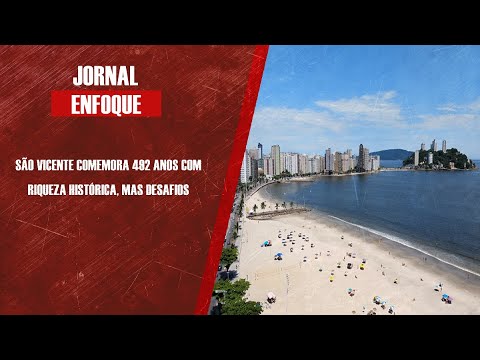 Deputado estadual Caio França (PSB) fala do aniversário de São Vicente