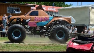 preview picture of video 'Engine Blow Ups and Monster Trucks'