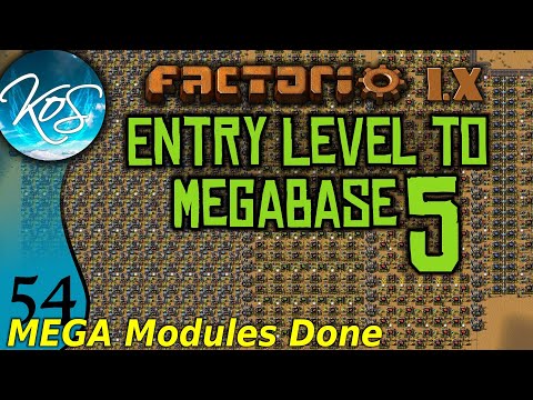 Factorio 1.X Entry Level to Megabase 5 - 54 - NO MODULE MODULES MODULE! - Guide, Tutorial