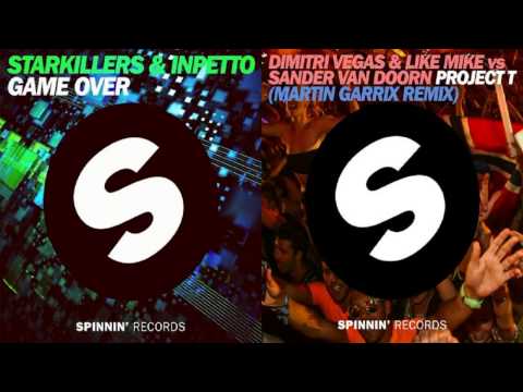 Starkillers & Inpetto vs. Martin Garrix - Game Over Project T (Tomicii Mashup)