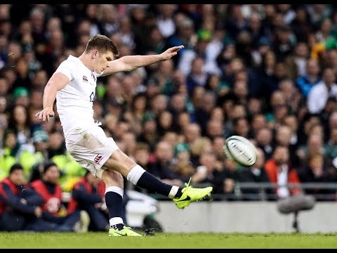 Farrell scores 45 metre penalty! | RBS 6 Nations