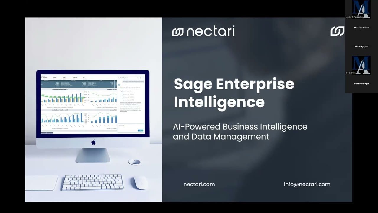 Turn Your Data into Actionable Insight with Sage Enterprise Intelligence
