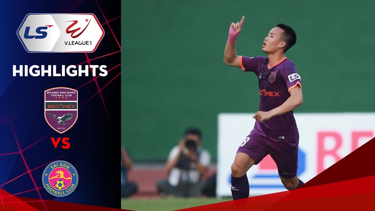 Highlights | Becamex Bình Dương - Sài Gòn | "Song sát" Tiến Linh - Văn Vũ tỏa sáng