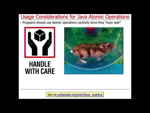 Java Atomic Classes And Operations Usage Considerations
