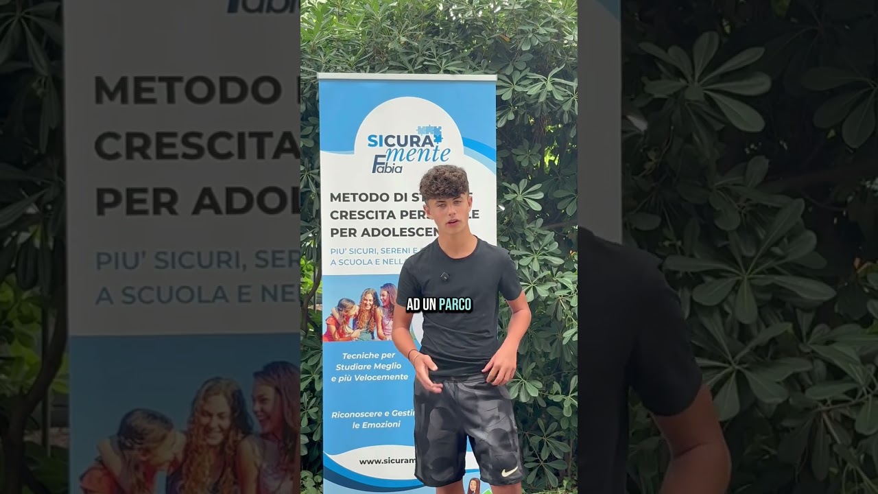 Testimonianza di Tommy - SicuraMente Campus - Estate 2025