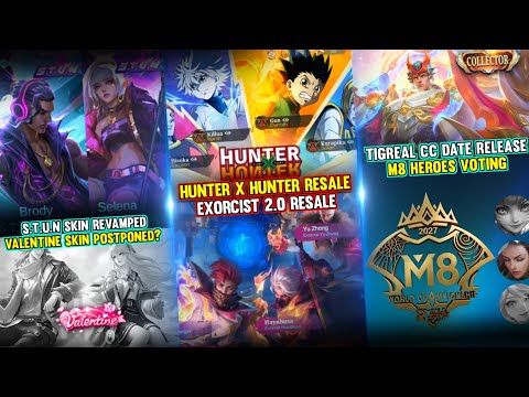 COLLECOR FEB & MAR | HXH RESALE EVENT | M8 HEROES VOTING | STUN SKIN REVAMPED | EXORCIST 3.0 EVENT