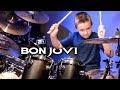 YOU GIVE LOVE A BAD NAME 9 Year Old Drummer Drum Cover By Avery Drummer Molek