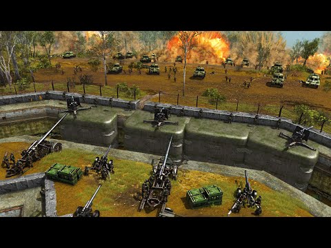 Last Stand Wehrmacht Army MOUNTAIN FORTRESS! - Gates of Hell: WW2 Mod Battle Simulator