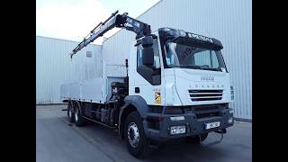 Truk flatbed IVECO Trakker 360 Hiab 144E 5/5+remote 189 km | Gambar 4 - Autoline