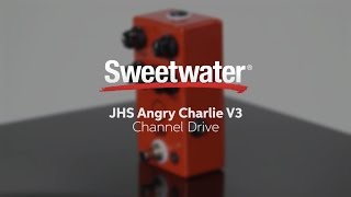 Video thumbnail for JHS Angry Charlie V3 Channel Drive Pedal Review by Sweetwater by Sweetwater