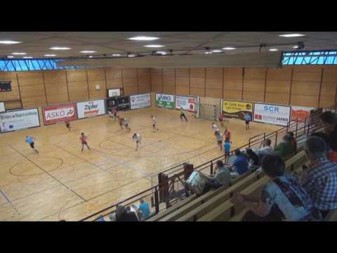 16/04/2016 Tirol - Gänserndorf (Relegation Play-Off): Handball-Goalkeeper HARTWEIN Christoph