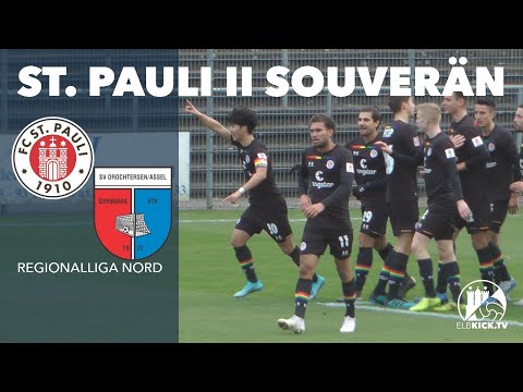 St. Pauli siegt ohne Probleme gegen Drochtersen | FC St. Pauli II - SV Drochtersen Assel
