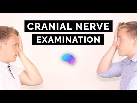 Examen de los nervios craneales