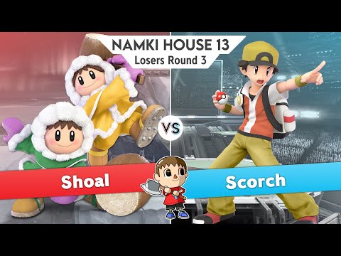 Shoal(Ice Climbers) vs Scorch(Pokemon Trainer) - Namki House 13 - Losers Round 3