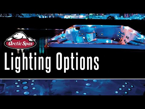 Customize the Lights in your Arctic Spa Lighting Options