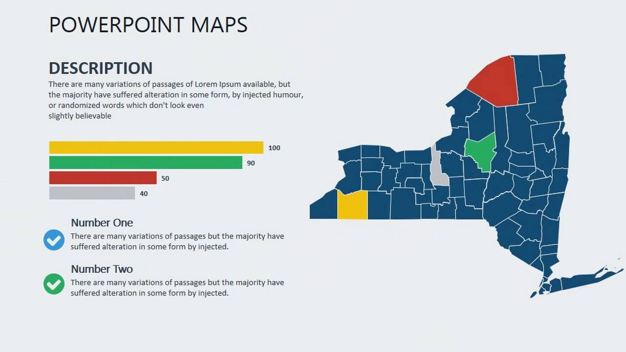 New York USA maps - New York USA PowerPoint maps