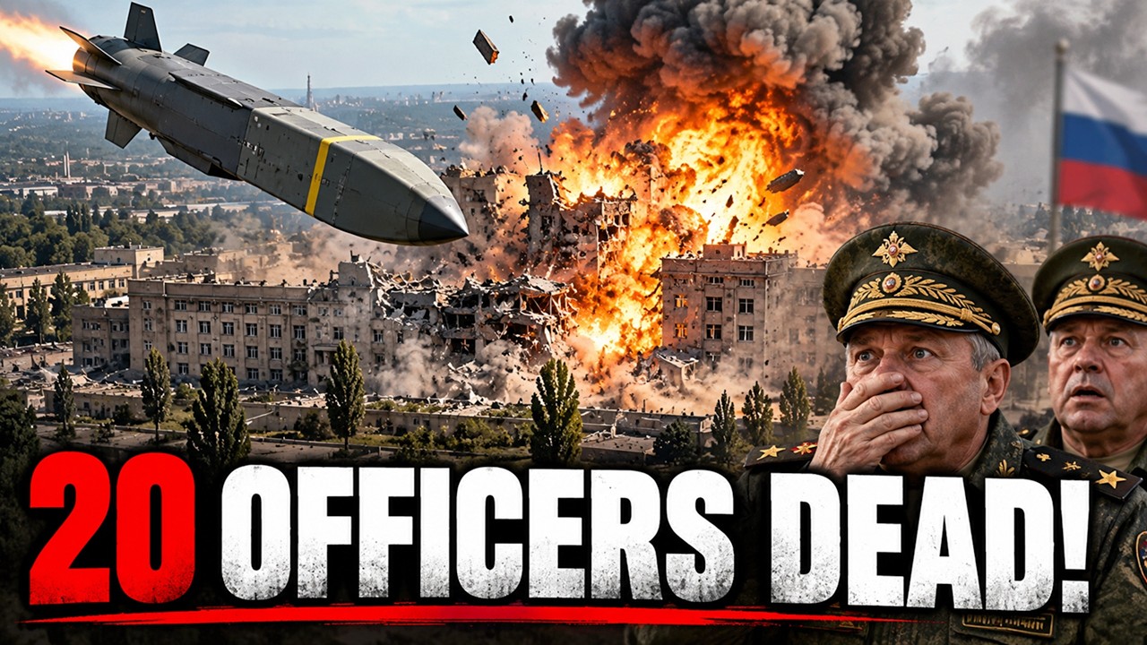 PUTIN’S GENERALS DEVASTATED! UKRAINE USED FRENCH 'SCALP' MISSILES TO WIPE OUT 20 RUSSIAN OFFICERS!