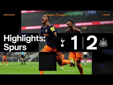 Tottenham Hotspur 1 Newcastle United 2 | Premier League Highlights