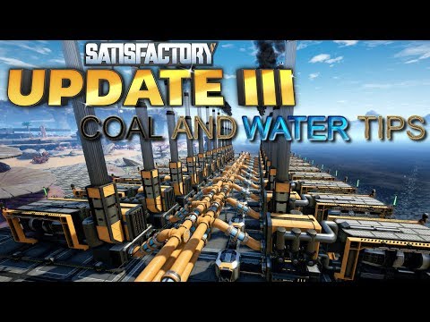 Coal Generators, Water Extractors and pumps | Satisfactory tips and tutorials