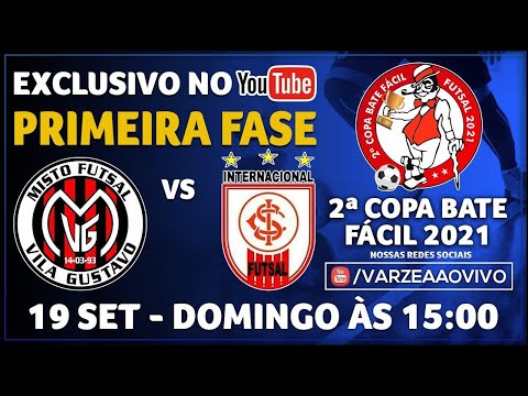 Misto FS x Internacional FS - 2ª Copa Bate Fácil 2021