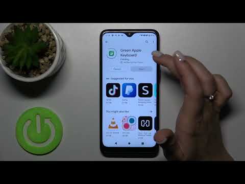 How to Install iPhone Keyboard on TCL 205 – Green Apple Keyboard