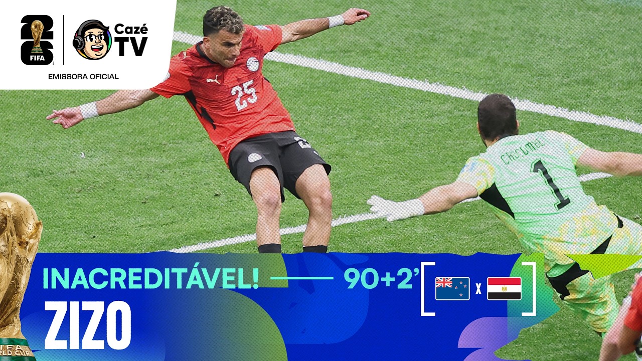 COMO QUE PERDE UM GOL DESSE? ZIZO CAPRICHOU DEMAIS PARA FAZER O SEU E ACABOU PERDENDO!