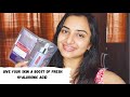 Plump Radiant Skin In 15 Mins L Oréal Paris Hyaluronic Acid Sheet Mask Janani Ashokkumar