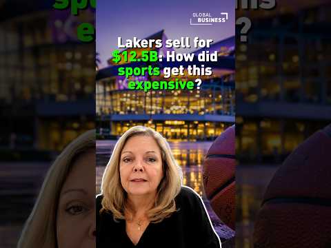 The Lakers were worth $16 million. Now they're worth $12.5 billion