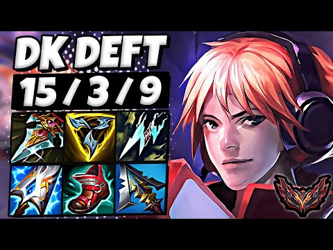 Ezreal vs Aphelios ADC [ DK Deft ] Korea Grandmaster Patch 13.10 ✅