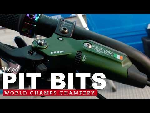 CUSTOM EVERYTHING - World Champs PIT BITS Champery Downhill