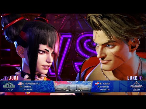 SF6 Nephew (Juri) vs MenaRD (Blanka) Street Fighter 6