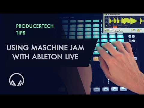Using Maschine Jam with Ableton Live - Controller Template Demo