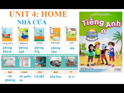 [TIẾNG ANH LỚP 3] Unidade 4: Home | Nhà cửa | I - Aprenda Smart Start 3 | Data de lançamento 2022-2023