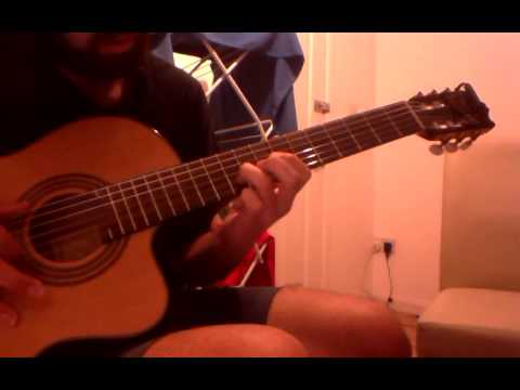 E Phrygian Dominant lick