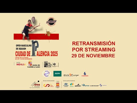 OPEN MASCULINO DE SQUASH - CIUDAD DE PALENCIA