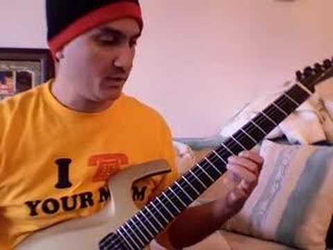 Insane Crazy Badass Guitar Lesson: Em Blues Licks