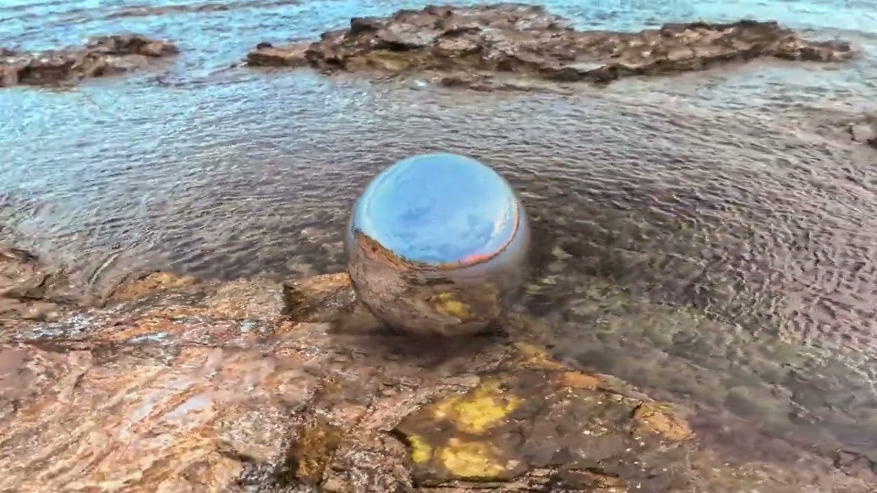 Costa rocciosa HDRI Sunset 8192x4096 360 Sky Dome per illuminazione 3D CG Textures