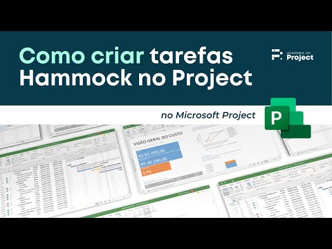 ATIVIDADE HAMMOCK NO MS PROJECT