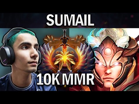 SUMAIL INVOKER - 10K MMR - DOTA 2 7.27 GAMEPLAY