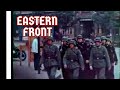 WW2 Eastern Front Nazi Germnay Advance in Soviet Russia Ukraine | Color Footage