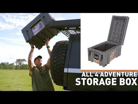 All 4 Adventure • End-Opening  90L Storage Box
