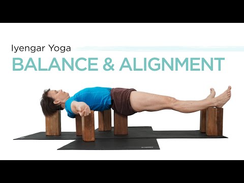 Alignment & Balance- One Hour Intermediate Iyengar Yoga